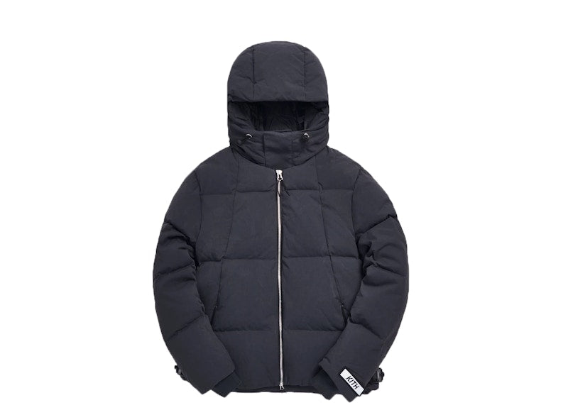 Kith Solid Puffer Jacket Soft Black