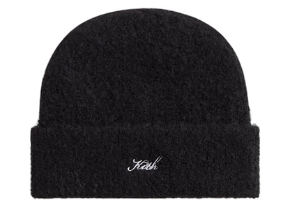 Kith Speckled Boucle Mia Beanie Black