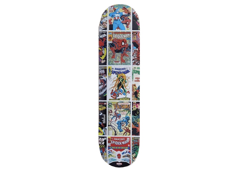 Kith Spider-Man Comic Covers Skateboard Deck