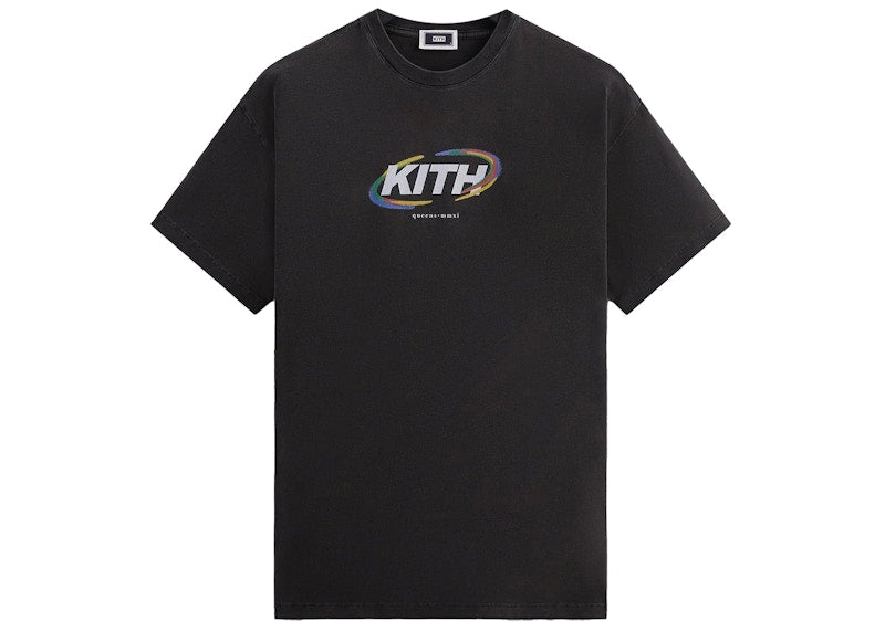 Kith Spiral Vintage Tee Black