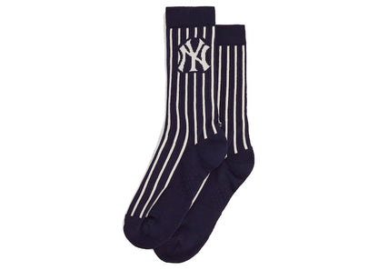 Kith Stance for New York Yankees Pinstripe Socks Nocturnal