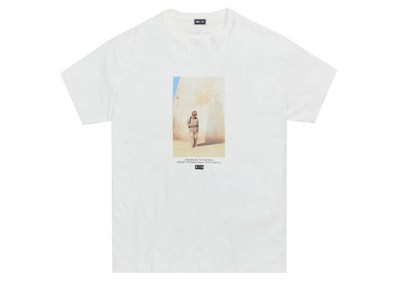 Kith x STAR WARS Anakin Vintage Tee White