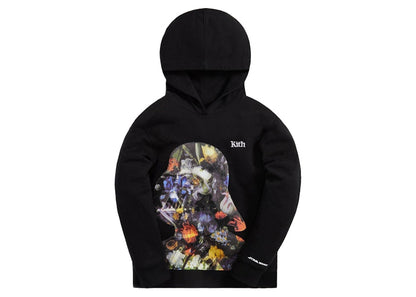 Kith x STAR WARS Kids Floral Hoodie Black