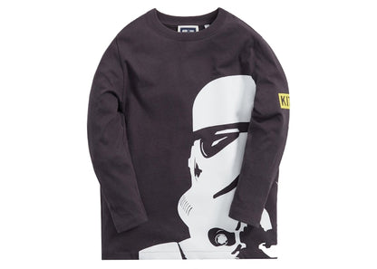 Kith x STAR WARS Kids Storm Trooper L/S Tee Battle