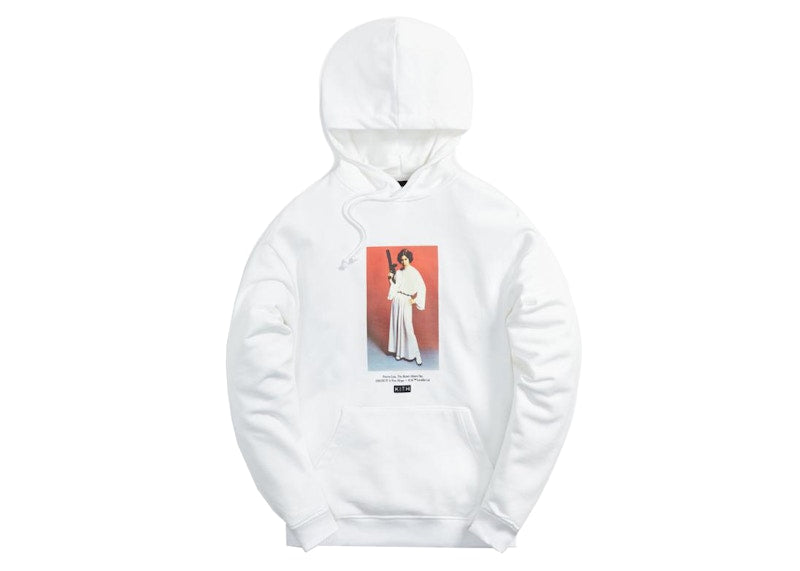 Kith x STAR WARS Leia Hoodie White
