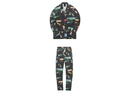 Kith x STAR WARS Planets Pajama Set Black