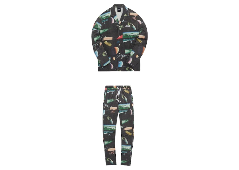Kith x STAR WARS Planets Pajama Set Black