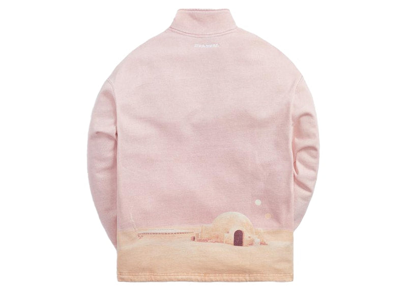 Kith x STAR WARS Tatooine Quarter Zip Dusty Quartz