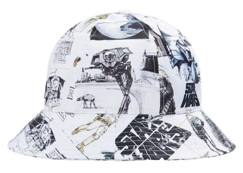 Kith x STAR WARS Toil Bucket Hat White