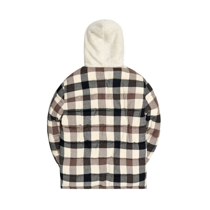 Kith Sterling Quilted Shirt Puffer Beige/Multi
