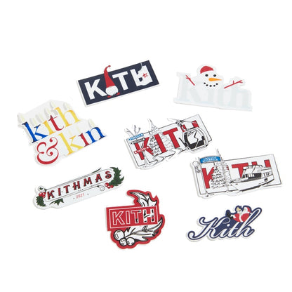 Kith Kithmas Sticker Pack Multi