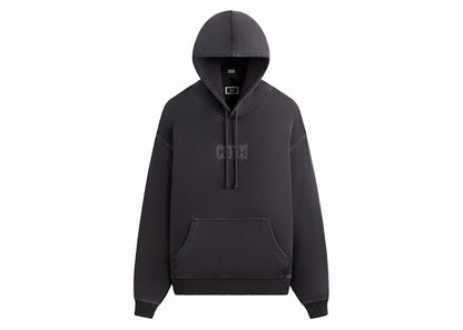 Kith Stitch Classic Logo Nelson Hoodie Black