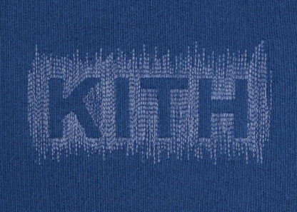 Kith Stitch Classic Logo Nelson Hoodie Cyanotope