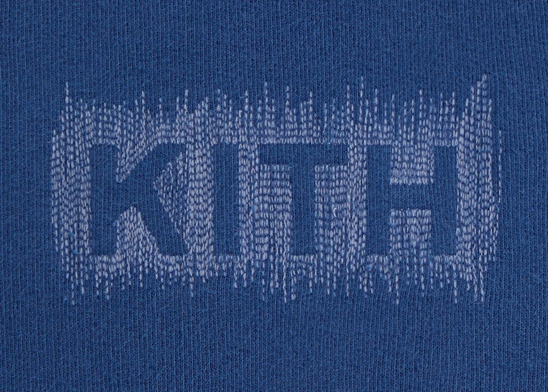 Kith Stitch Classic Logo Nelson Hoodie Cyanotope