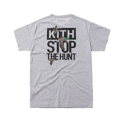 Kith Stop The Hunt Tee Heather Grey