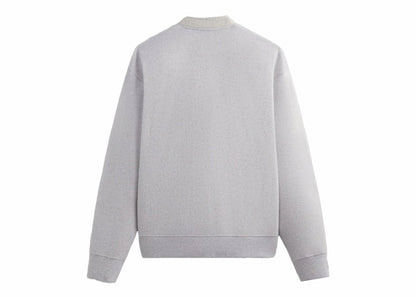 Kith Strauss Cross Front Cardigan Light Heather Grey
