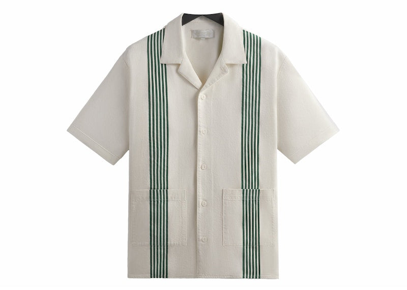 Kith Stripe Combo Reade Shirt Conifer