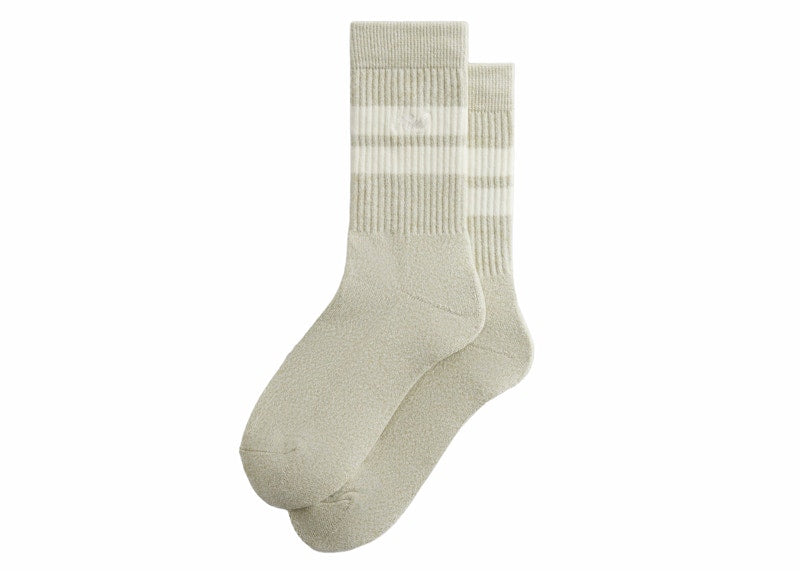 Kith Stripe Embroidery Script Crew Socks Region
