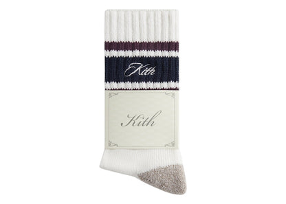 Kith Striped Chunky Crew Socks Rave