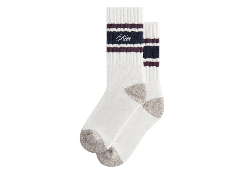 Kith Striped Chunky Crew Socks Rave