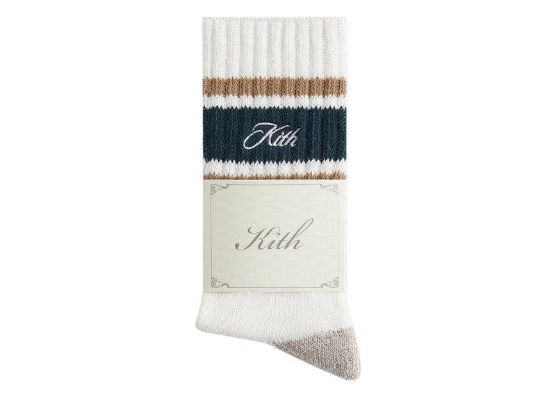 Kith Striped Chunky Crew Socks Stadium