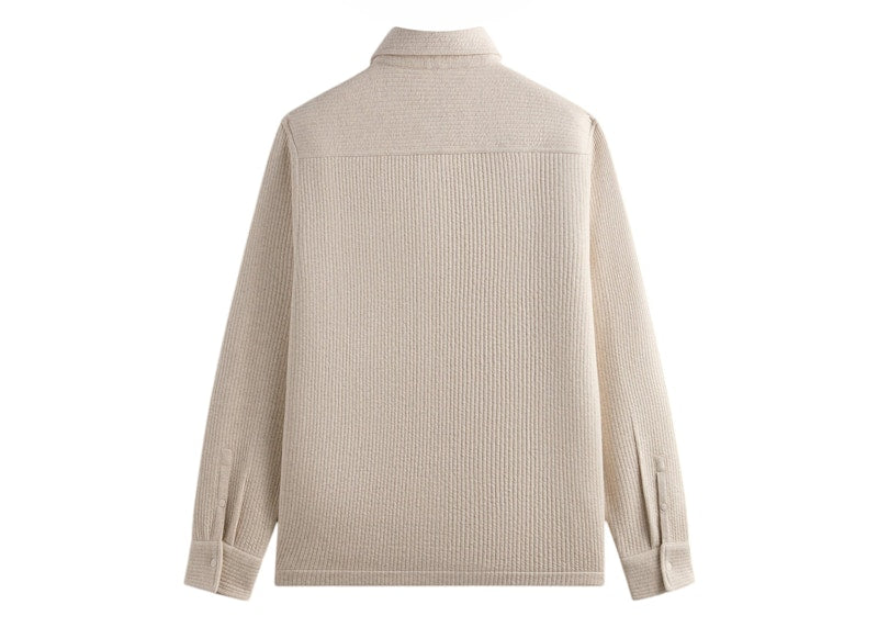 Kith Striped Interlock Ginza Shirt Sandy Heather