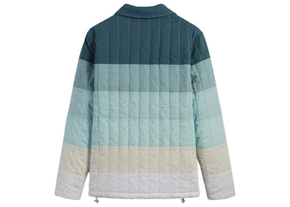 Kith Striped Poplin Carmine Coaches Jacket Anchor
