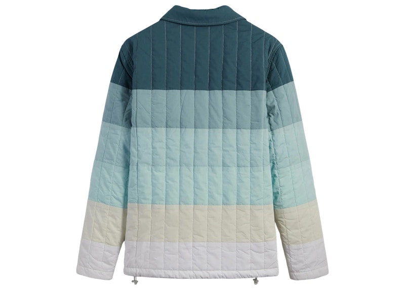 Kith Striped Poplin Carmine Coaches Jacket Anchor