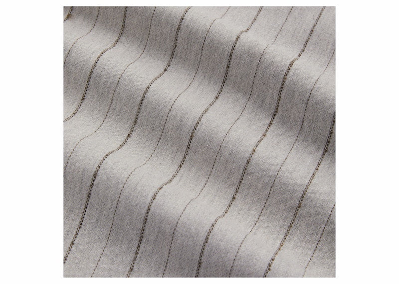 Kith Striped Twill Barrow Pant Light Heather Grey