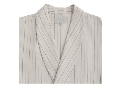 Kith Striped Twill Thompson Crossover Shirt Sandrift