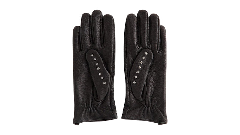 Kith Studded Leather Glove Black
