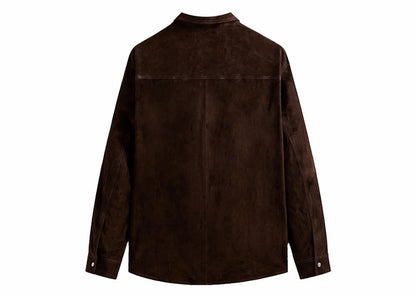 Kith Suede Apollo Shirt Kindling