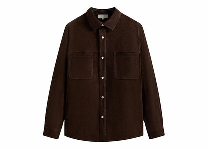 Kith Suede Apollo Shirt Kindling