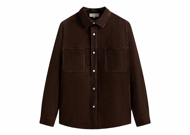 Kith Suede Apollo Shirt Kindling