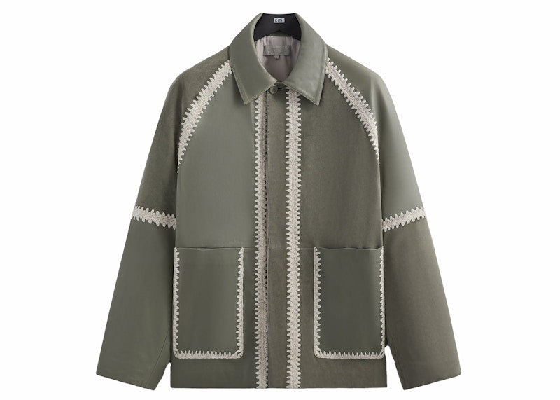 Kith Suede Combo Niko Jacket Region