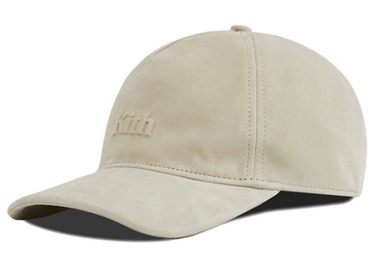 Kith Suede Serif Pinch Crown Cap Waffle