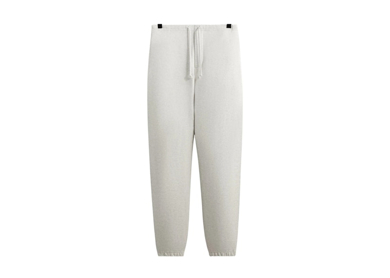 Kith Sueded French Terry Emmons Sweatpant Light Heather Grey