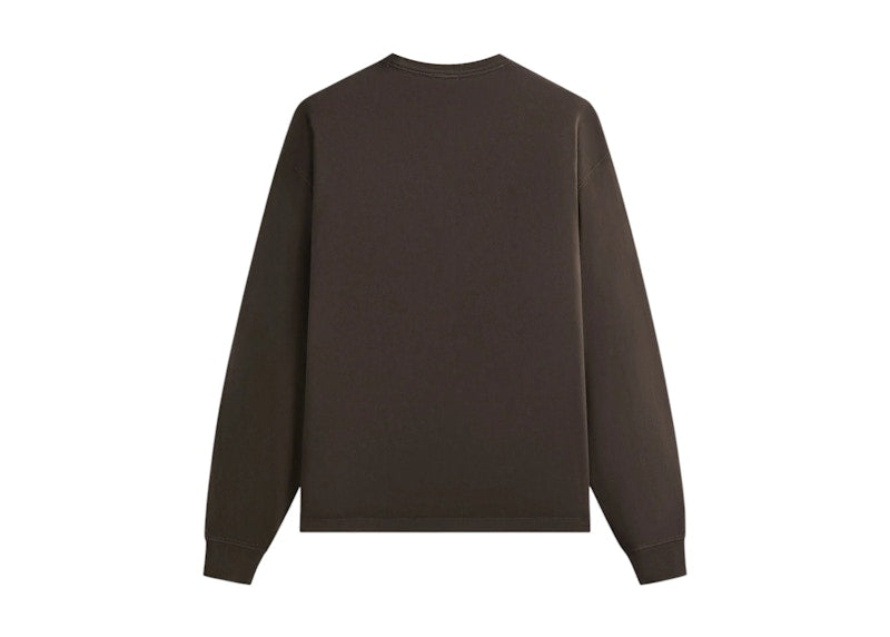 Kith Sueded Jersey Long Sleeve Leonard Pocket Tee Derby
