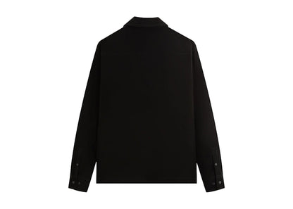 Kith Sueded Tech Brixton Puffed Shirt Jacket Black