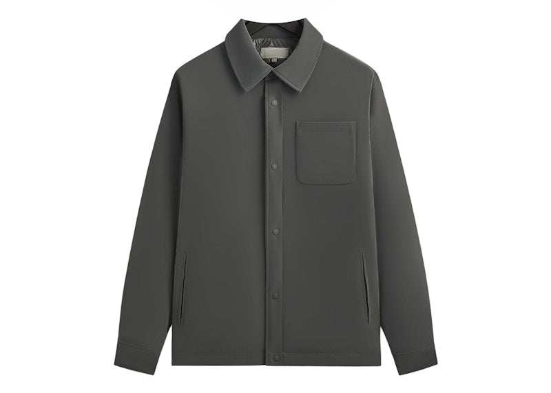 Kith Sueded Tech Brixton Puffed Shirt Jacket Machine