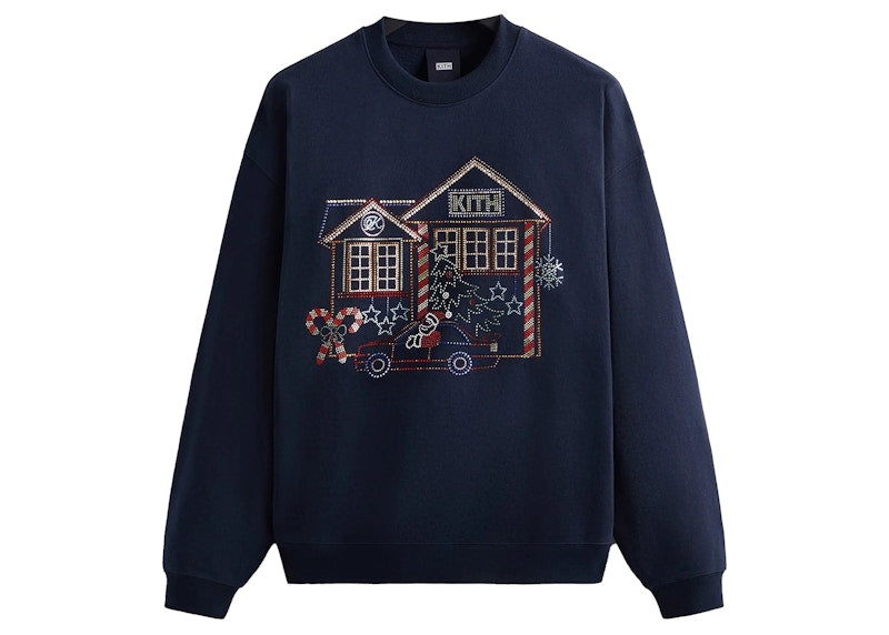 Kith Swarovski Nelson Crewneck Nocturnal
