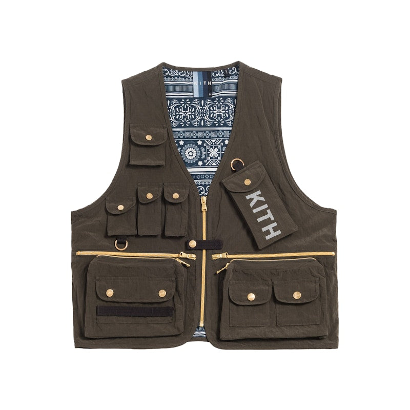 Kith Tactical Vest Black Olive