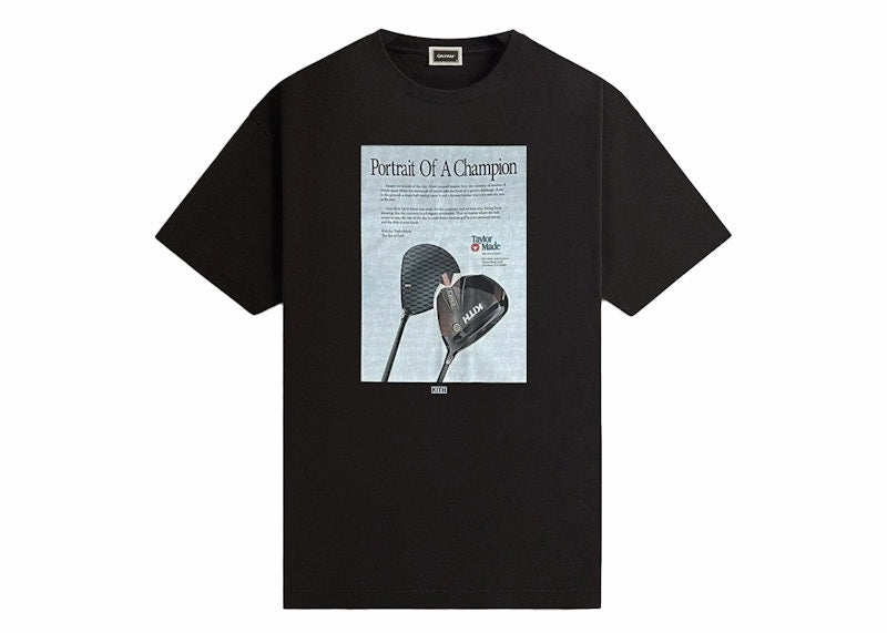 Kith TaylorMade Champion Vintage Tee Black