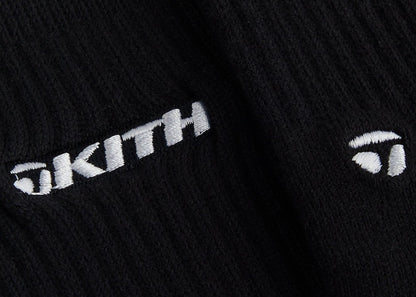Kith TaylorMade Crew Socks Black
