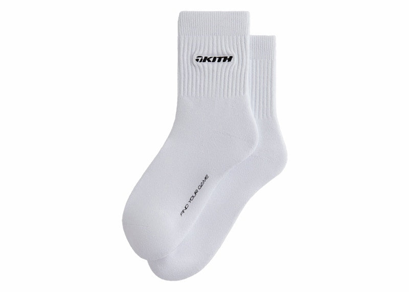 Kith TaylorMade Crew Socks White