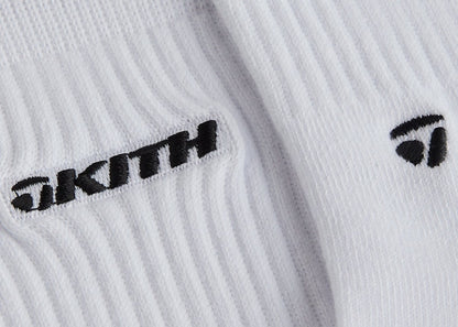 Kith TaylorMade Crew Socks White
