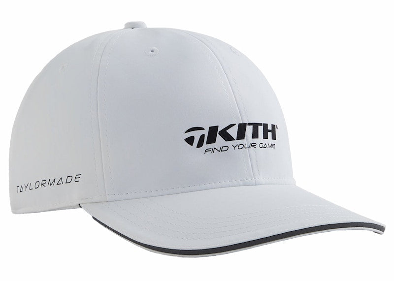Kith TaylorMade Reflective Nylon Cap White