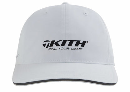 Kith TaylorMade Reflective Nylon Cap White