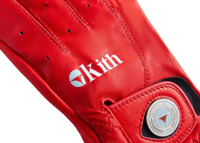 Kith TaylorMade TP Golf Glove Red