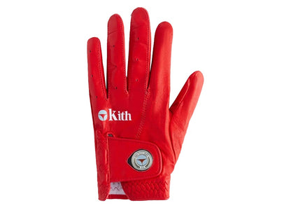 Kith TaylorMade TP Golf Glove Red